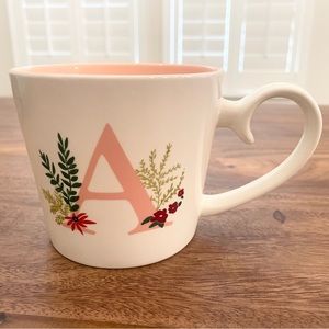 Opalhouse 16 oz Monogram Mug -- Letter A